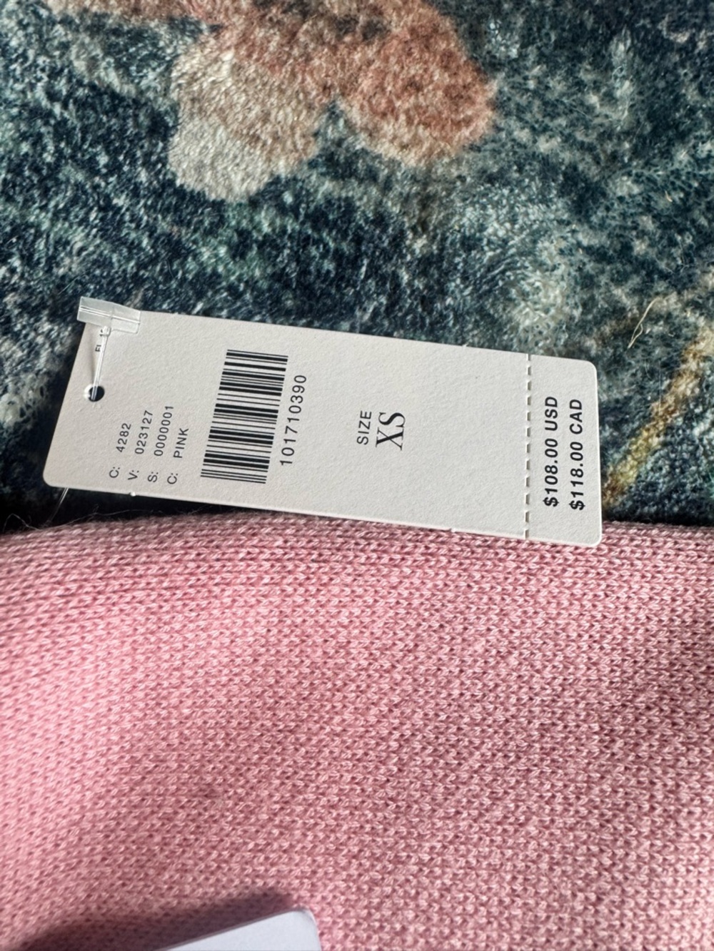 NWT Beach Riot Pink Champagne Ski Club Knit Callie Sweater & Balboa Shorts Set - Picture 4 of 11